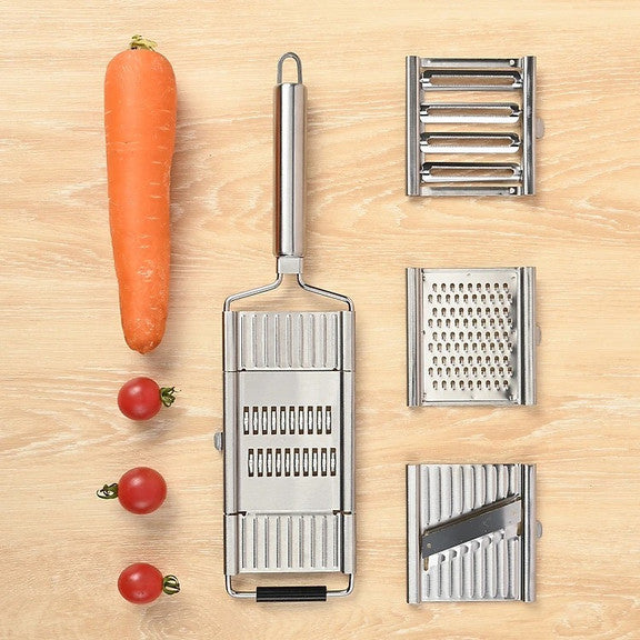 Multi Purpose Stainless Steel Vegetable Slicer Shredder Chipser Grater