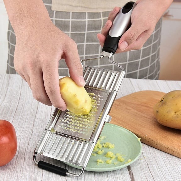 Multi Purpose Stainless Steel Vegetable Slicer Shredder Chipser Grater
