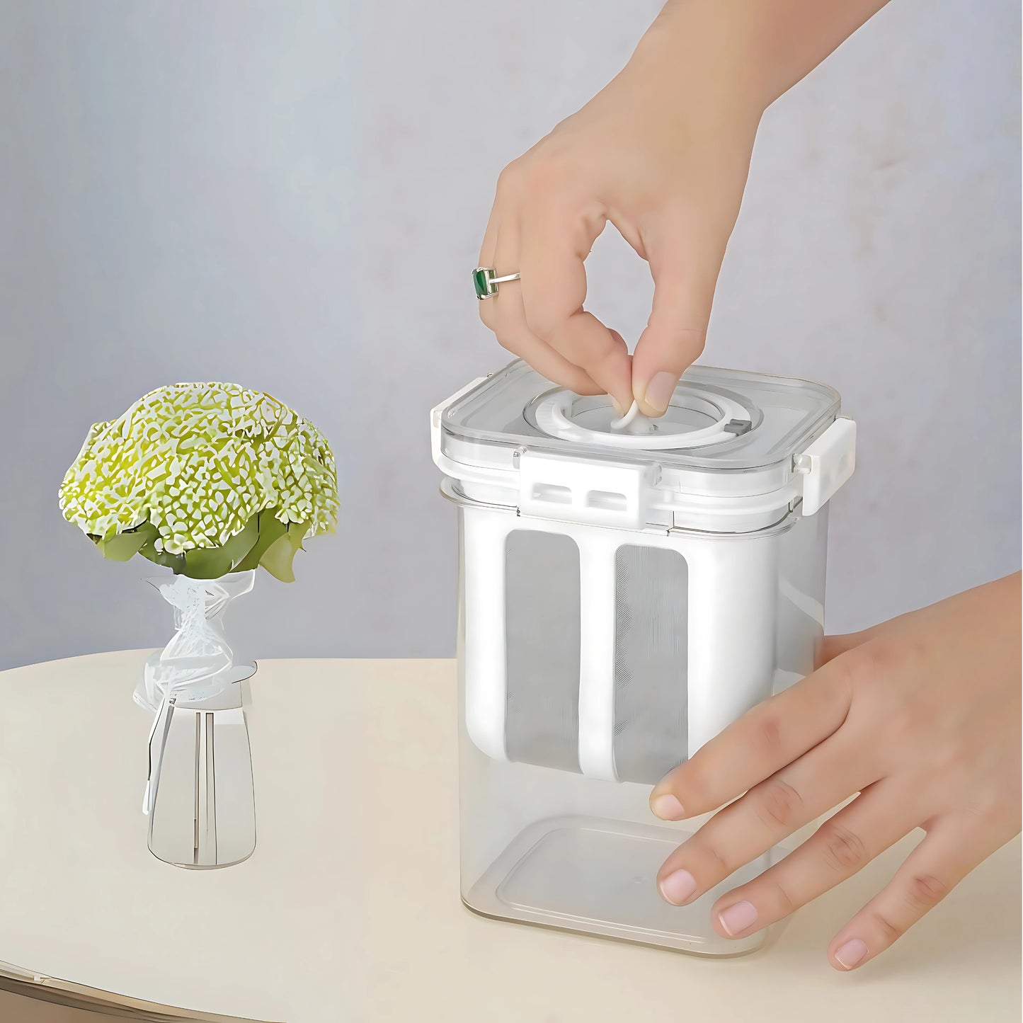 PureStrain Yogurt Filter with Fine Mesh Strainer – Achieve Smooth, Creamy Perfection