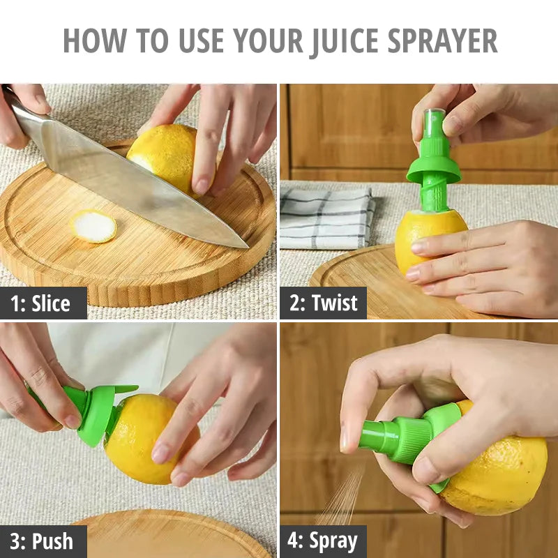 Lemon Sprayer & Citrus Lime Juicer- buy 1 get 1 free