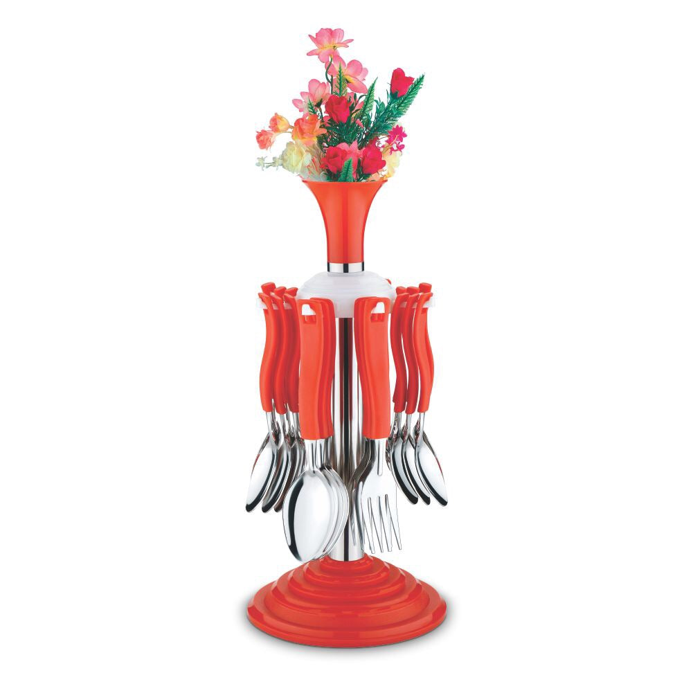 Deluxe Revolving Cutlery Set 24pcs