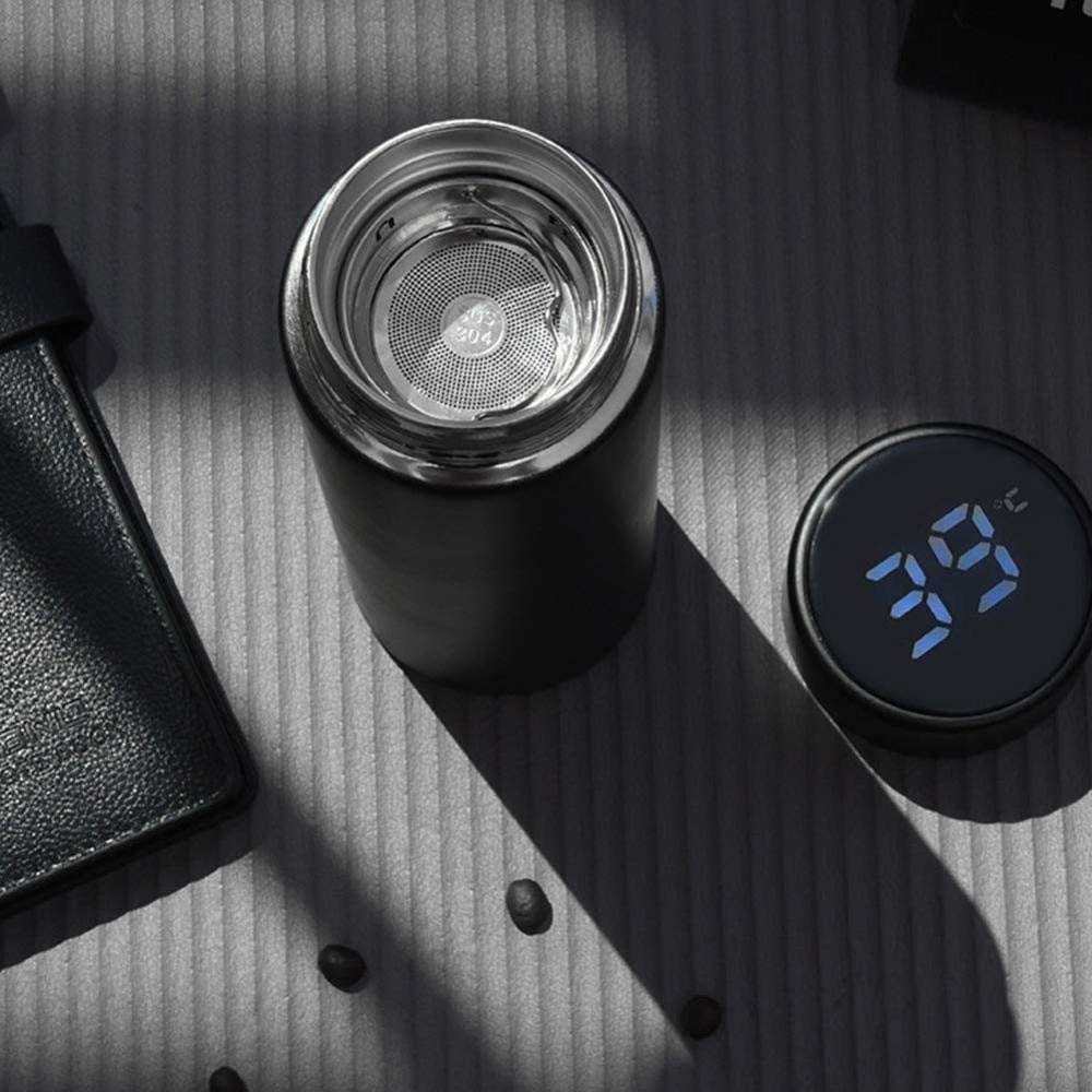 Insulated Water Bottle with LED Temperature Display (500 ml)