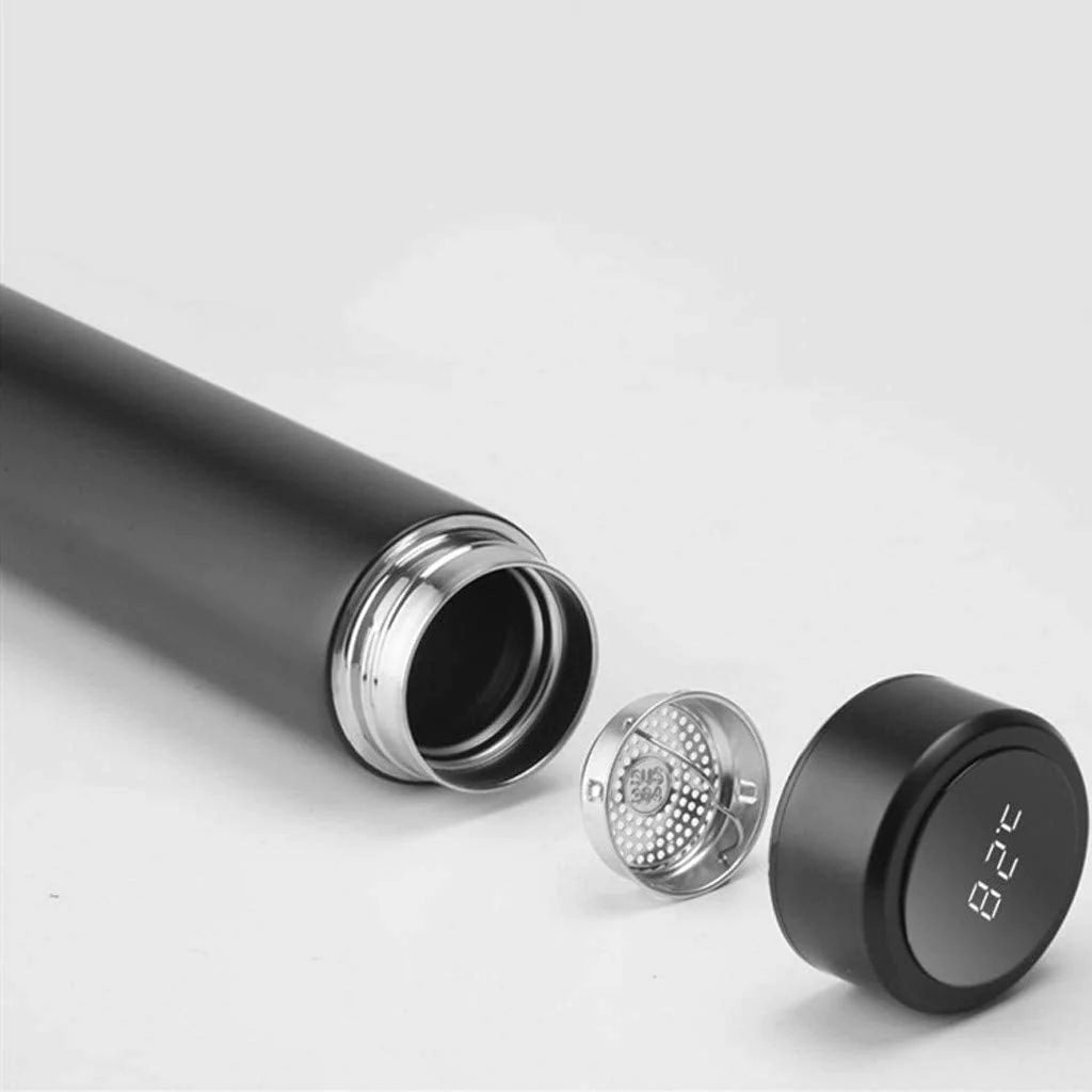 Insulated Water Bottle with LED Temperature Display (500 ml)