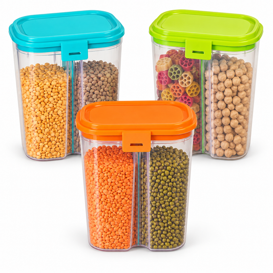 Divided Dry Food Container