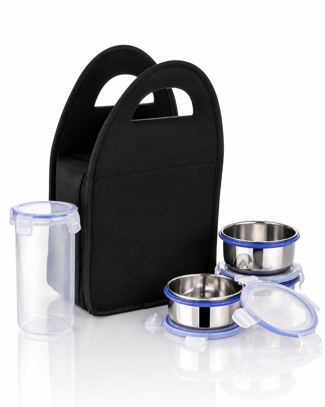 Lunch Container Set With Carry Bag