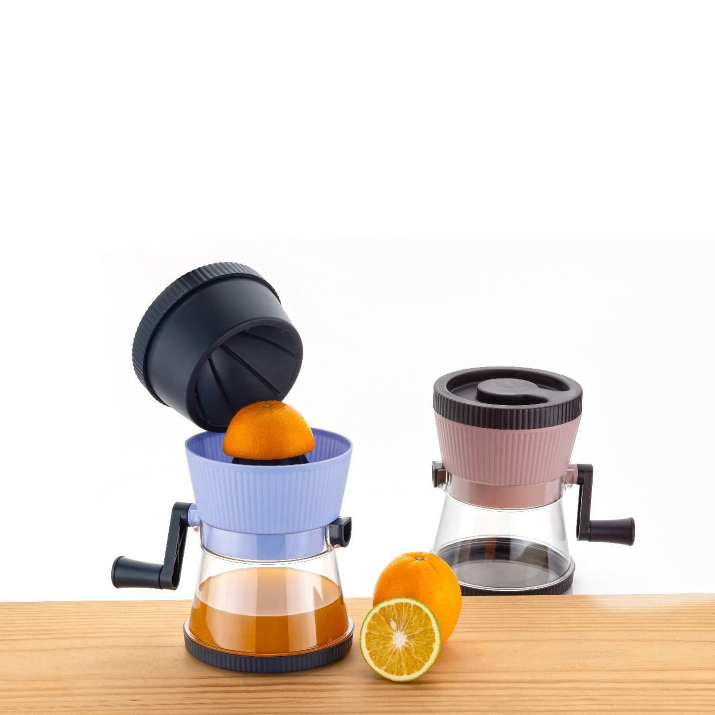 Multi-Purpose Manual Juicer with Collection Jar & Handle