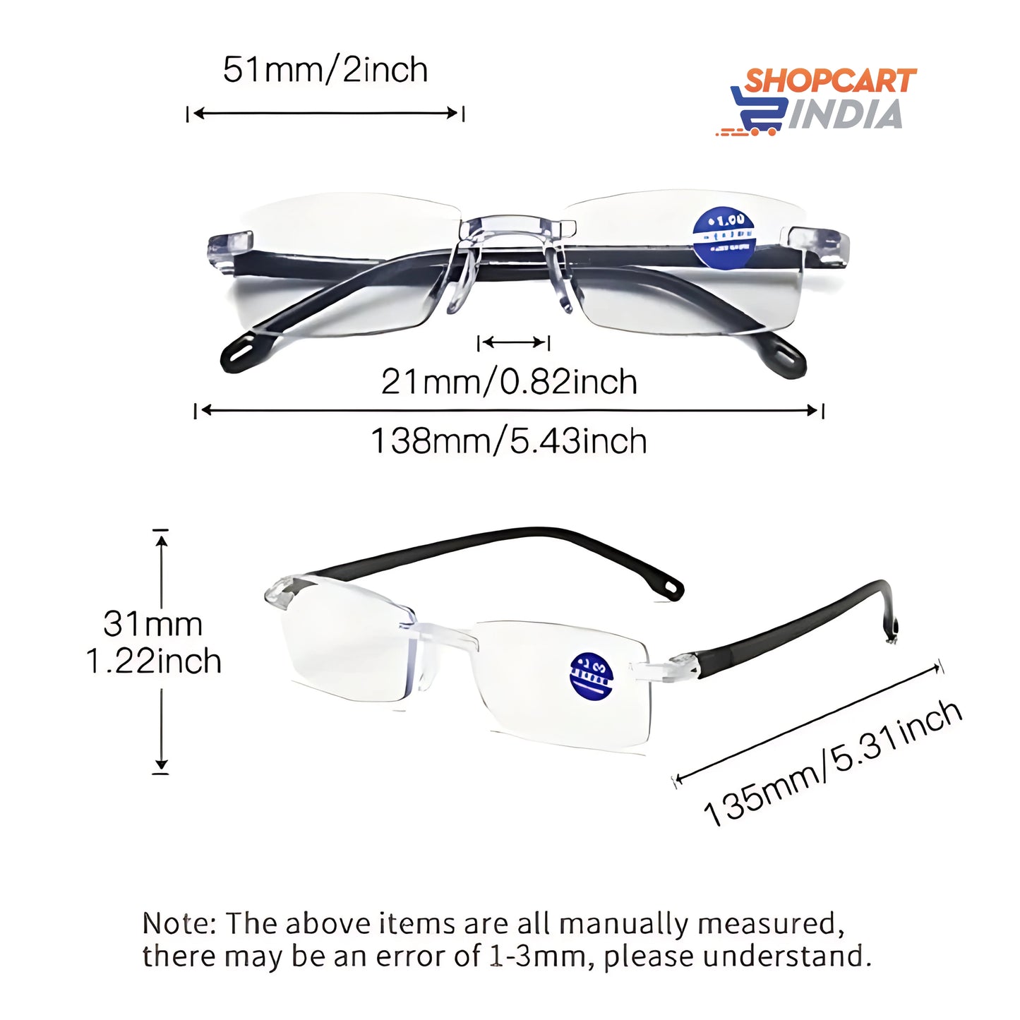 BUY 1 GET 1 FREE|ANTI-BLUE LIGHT FAR & NEAR UNISEX READING GLASSES