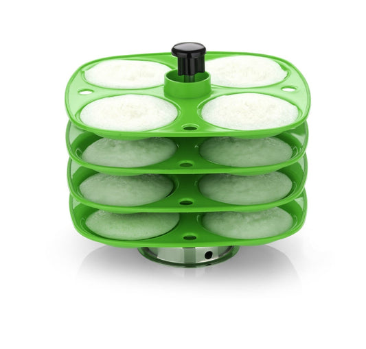 4-Plate Microwave Safe Plastic Idli Maker Stand
