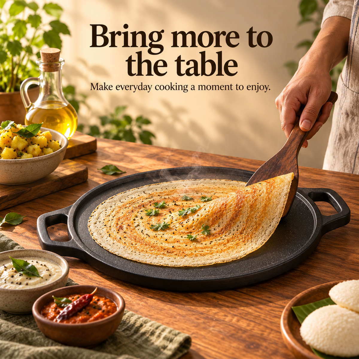 Double Handle Dosa Tawa