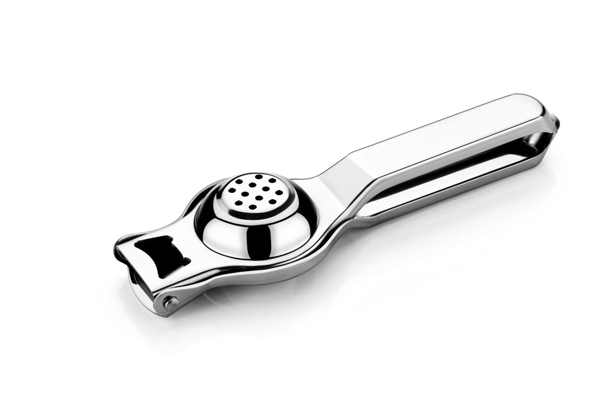 2-in-1 Stainless Steel Lemon Squeezer with Built-in Bottle Opener
