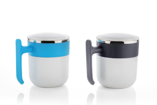 Insulated Stainless Steel Inner Tea/Coffee Mug with Lid