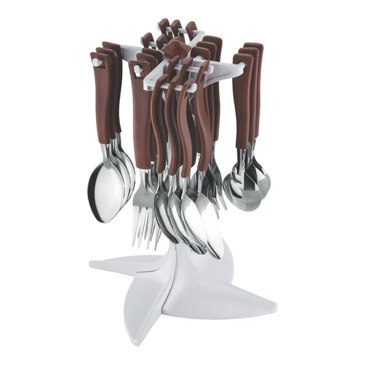 Swastik Revolving Cutlery Set 24pcs