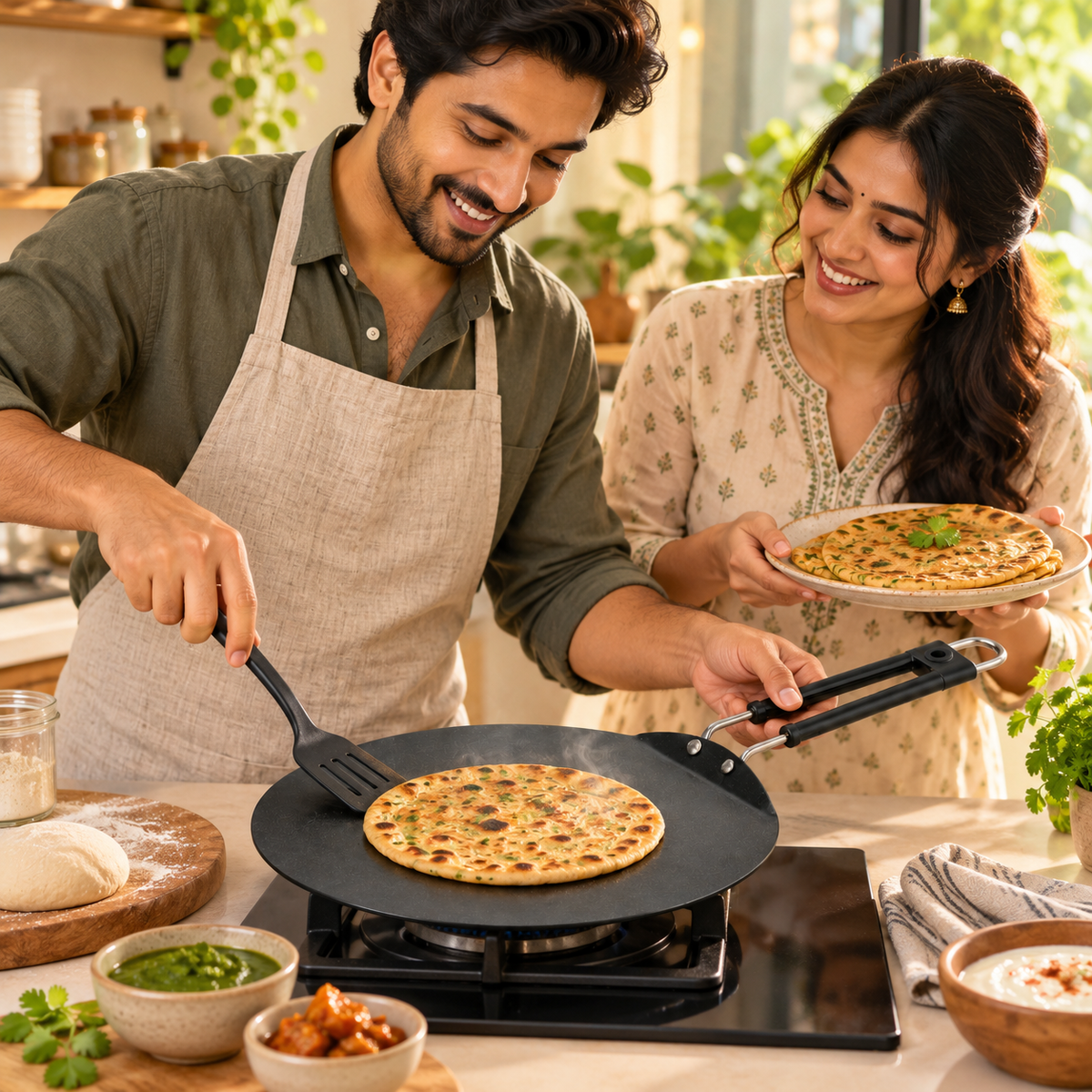 Jumbo Tawa With Handle