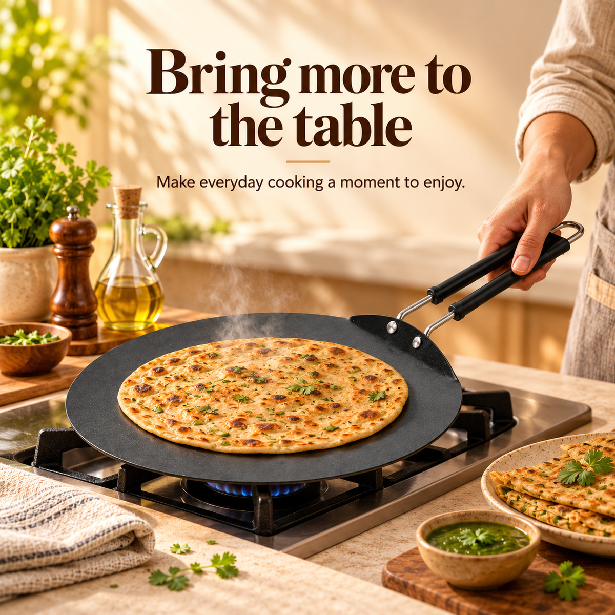 Jumbo Tawa With Handle
