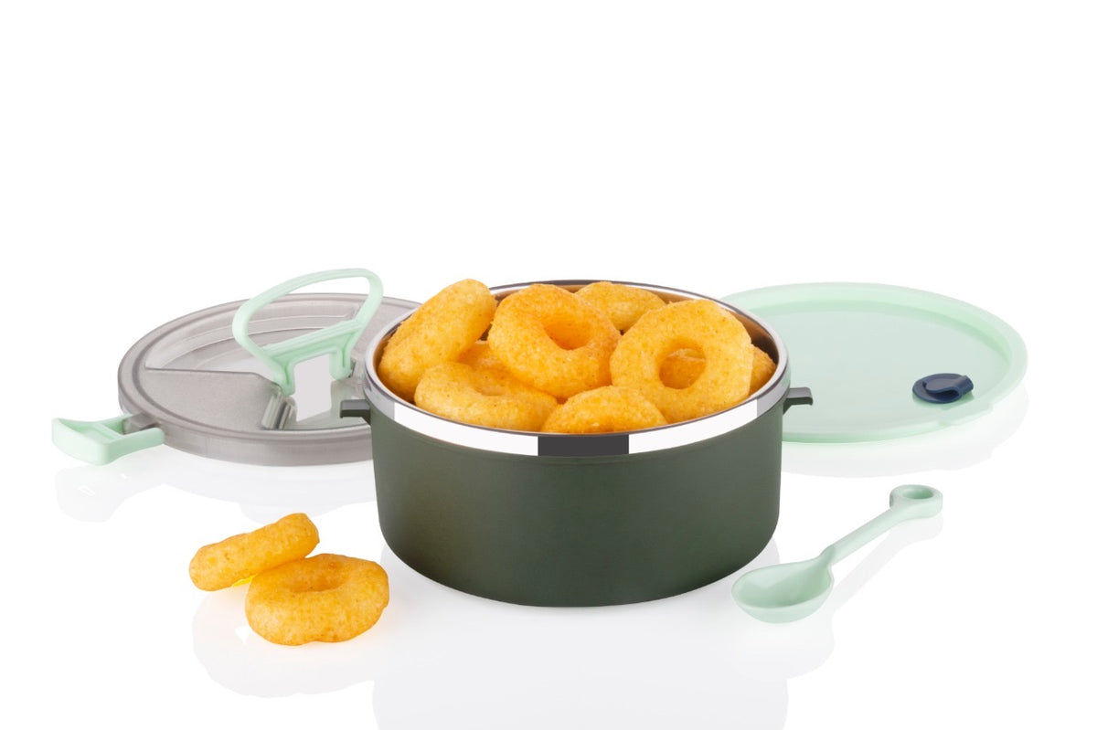 StackFresh 3-Tier Lunch Carrier with Spoon – organised meals on the go