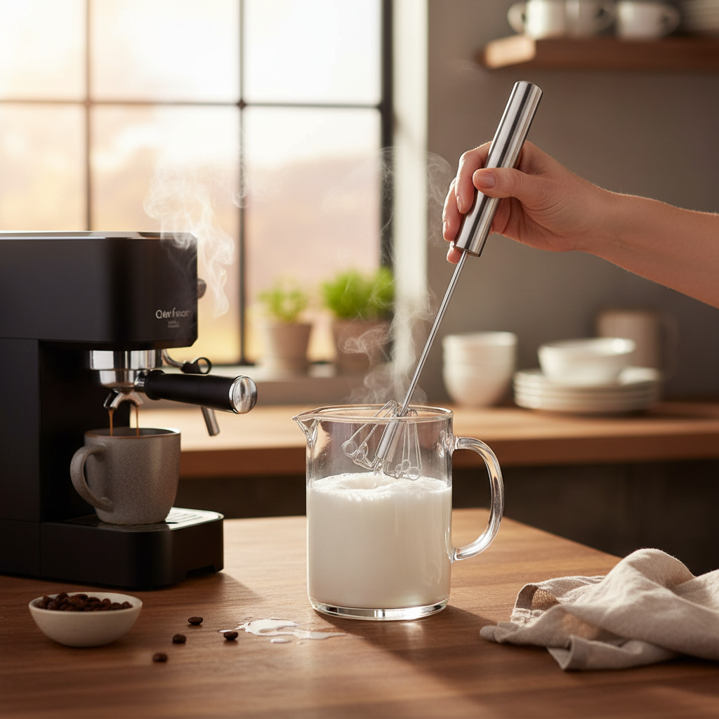 Steel Hand Press Blender