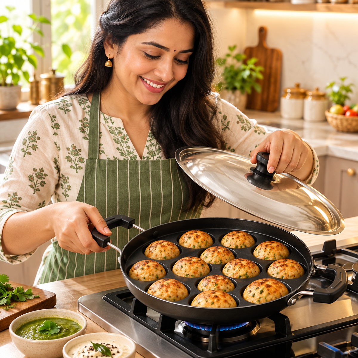 N.S Appam With Lid