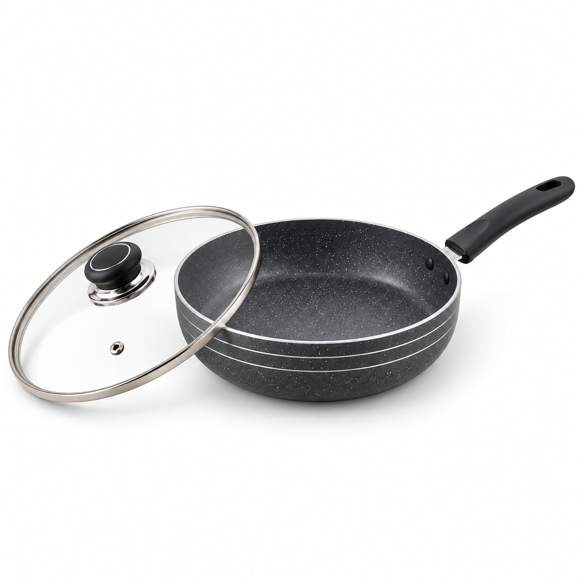 N.S Fry Pan With Lid/ Without Lid