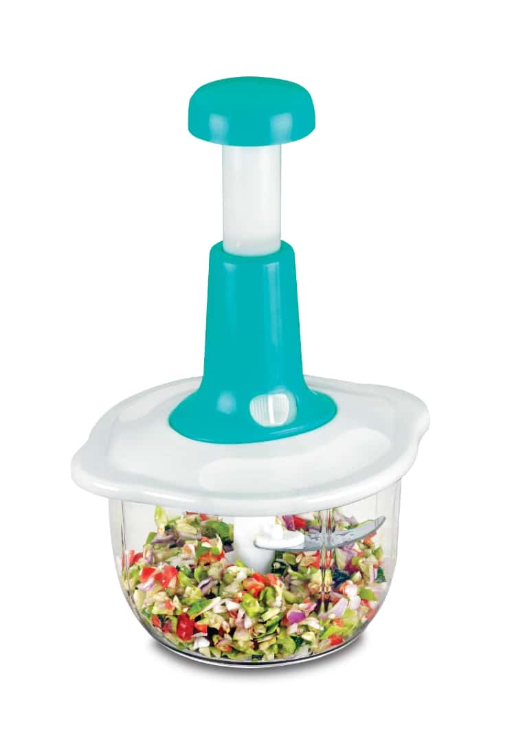 manual push-down vegetable chopper