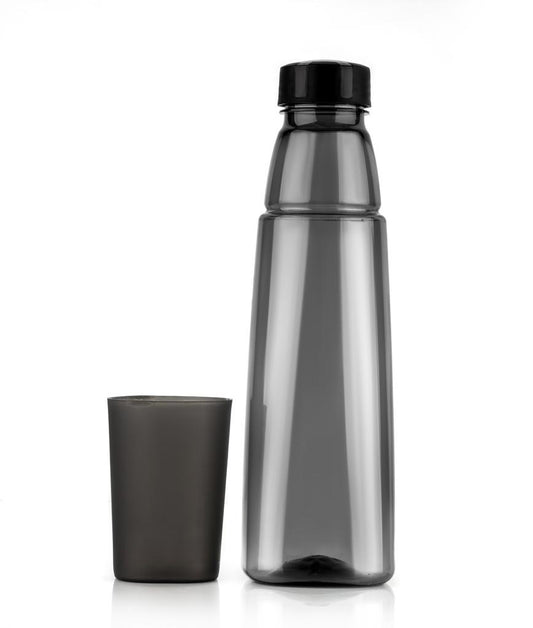 Transparent water bottle
