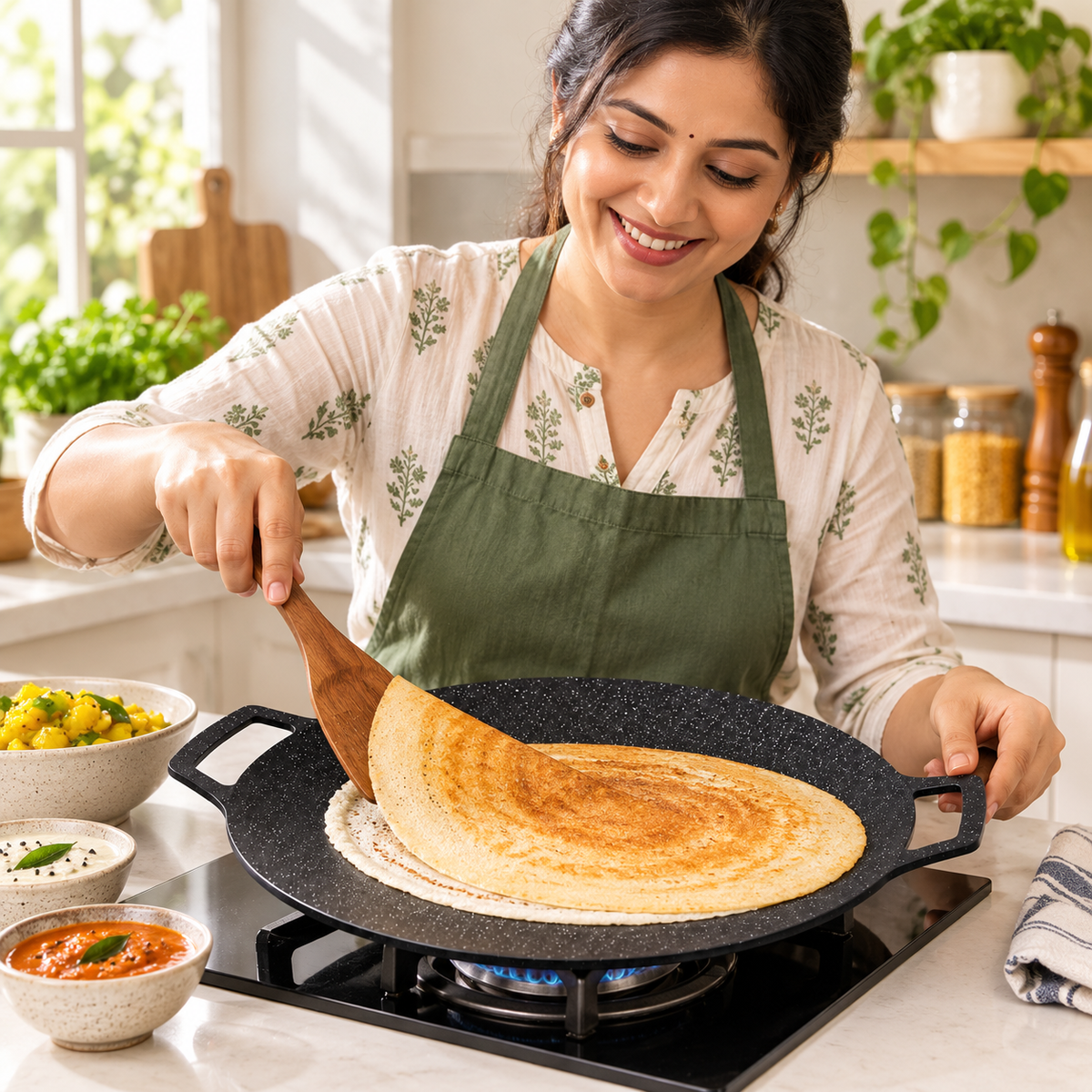 Round Nonstick Tawa