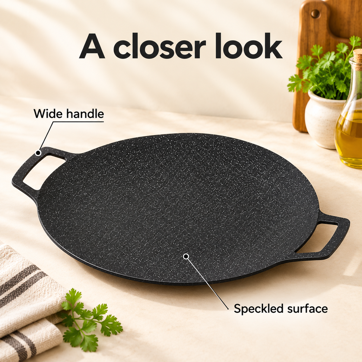 Round Nonstick Tawa