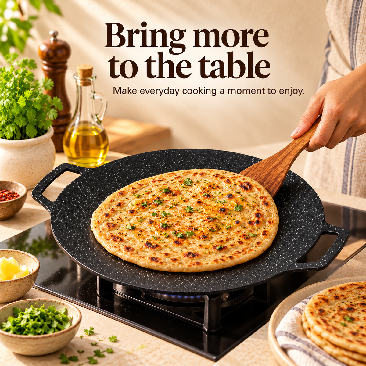 Round Nonstick Tawa