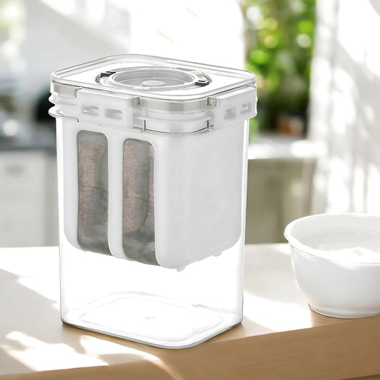 PureStrain Yogurt Filter with Fine Mesh Strainer – Achieve Smooth, Creamy Perfection