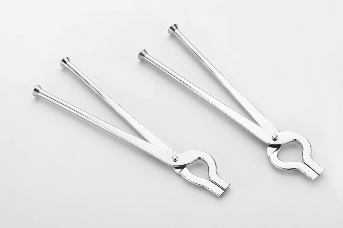 Heavy-Duty Stainless Steel Kitchen Pakad / Vessel Holder Tong