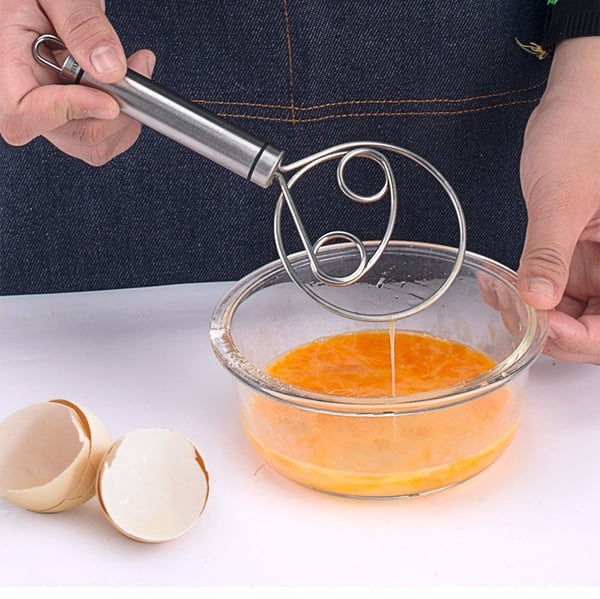 STAINLESS STEEL DOUGH WHISK MAKER- BUY1 GET1 FREE