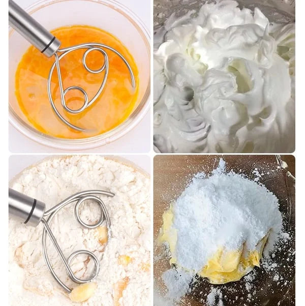 STAINLESS STEEL DOUGH WHISK MAKER- BUY1 GET1 FREE