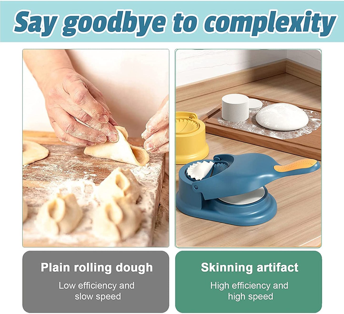 Puri Kachori & Gujiya/Karjikayi Maker+ Free 7 pcs Snack Cutter